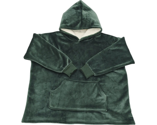 Kuscheliger Kapuzenpullover aus Fleece mit weichem Innenfutter und großer Fronttasche für gemütliche Stunden.