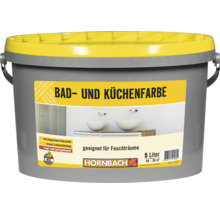 Eimer Hornbach Bad und Küchenfarbe 5 Liter für Feuchträume mit Schimmelschutz