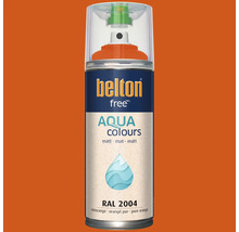 belton free Aqua Lack Spray in Reinorange matt RAL 2004