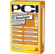 Sack PCI Nanolight leichter variabler Flexmörtel für alle Untergründe und keramische Beläge innen und außen.