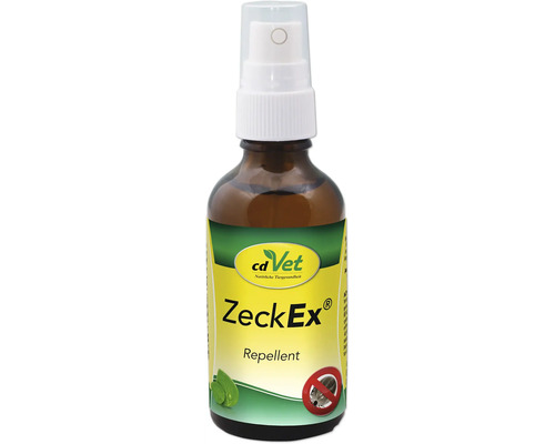 cdVet ZeckEx Zeckenschutz Spray für Tiere in einer Sprühflasche