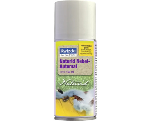 Kwizda Naturid Nebelautomat 150 Milliliter Insektenspray zur Bekämpfung von Motten Fliegen Flöhen und Käfern
