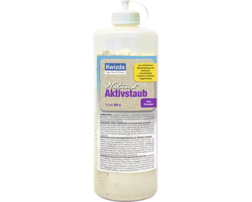 Kwizda Naturid Aktivstaub Insektenbekämpfung 200 Gramm Flasche