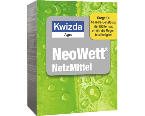 Kwizda Agro NeoWett Netzmittel fuer bessere Benetzung der Blaetter und erhoehte Regenbestaendigkeit.