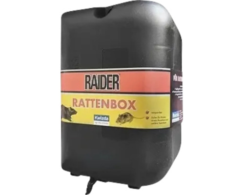 Raider Rattenbox Köderstation zur Rattenbekämpfung von Kwizda