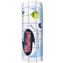Wettex Saug- und Putztuchrolle fünf Meter, biologisch abbaubar und saugstark.