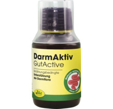 Flasche cdVet DarmAktiv zur ernährungsbedingten Unterstützung der Darmflora bei Tieren mit Messbecherkappe
