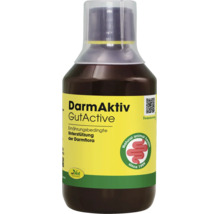 Flasche cdVet DarmAktiv zur ernährungsbedingten Unterstützung der Darmflora bei Tieren.