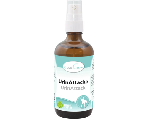 Casa Care UrinAttacke Geruchsentferner in der Sprühflasche zur Beseitigung von Tierurin.