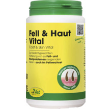 Dose Fell und Haut Vital Ergänzungsfuttermittel zur Unterstützung von Haut und Fell bei Tieren