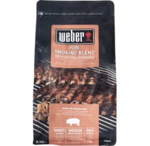 Weber Pork Smoking Blend Räucherchips für Schweinefleisch, 0,7 Kilogramm wiederverschließbarer Beutel.