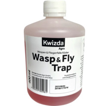 Kwizda Agro Wespen und Fliegenfalle Koeder fluessig in einer 400 Milliliter Flasche zur Bekaempfung von Insekten