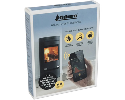 Aduro Smart Response Steuerung fuer Kaminofen in Verpackung