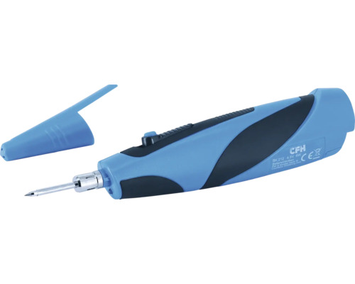Kabelloser Batterielötkolben CFH BK 212 mit Schutzkappe für präzise Lötarbeiten.