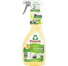 Frosch Multiflachen Reiniger Orange in Sprühflasche für verschiedene Oberflächen wie Möbel Glas und Bildschirme