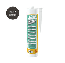 PCI Silcoferm S Silikon Dichtstoff in der Kartusche 310 Milliliter Anthrazit für den Innen und Außenbereich.