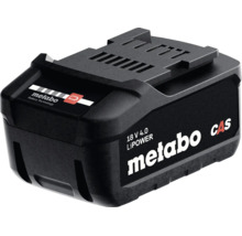 Metabo LiPower Akkupack 18 Volt 4,0 Amperestunden mit Cordless Alliance System Technologie