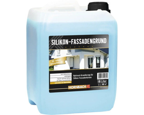 Silikon Fassadengrund Hydrosol Grundierung 10 Liter Kanister fuer ca 60 Quadratmeter von Hornbach