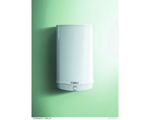 Vaillant Wandhängender elektrischer Warmwasserspeicher eloSTOR pro mit Temperaturregler zur Wandmontage