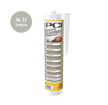 PCI Carraferm Silikon Dichtstoff fuer Natursteine in sandgrau 310 ml Kartusche