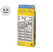 PCI Carrafug Spezial Fugenmörtel für Natursteinplatten in Perlgrau, 5 kg Sack