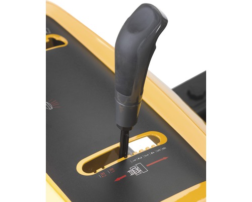 Schalthebel eines Rasentraktors