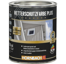 Dose Wetterschutzfarbe Plus für innen und außen mit Langzeitschutz und Isoliersperrgrund von Hornbach