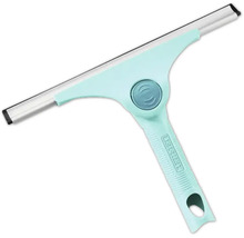Leifheit Fensterabzieher für streifenfreie Fensterreinigung mit flexiblem Gelenk und ergonomischem Griff