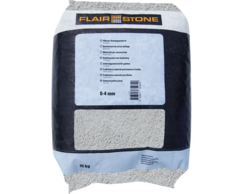 Flair Stone Pflaster-Bettungsmaterial 0-4 mm, 25 kg Sack