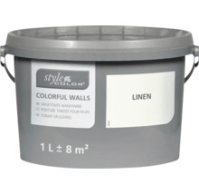 Eimer StyleColor Colorful Walls Wandfarbe im Farbton Linen mit einem Liter Inhalt ausreichend für etwa acht Quadratmeter Fläche