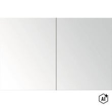 Spiegelschrank mit zwei Spiegeltüren für das Badezimmer (Image AI modified or generated)