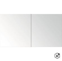 Spiegelschrank mit zwei Türen für das Badezimmer (Image AI modified or generated)