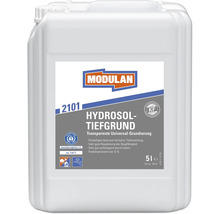 Modulan Hydrosol-Tiefgrund 2101, 5 Liter Kanister transparente Universal-Grundierung für innen und außen.