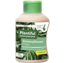 Plantiful Zimmerpflanzendünger in der 250 Gramm Packung für Erd- und Hydrokultur von Manna.