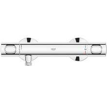 Grohe Thermostat Duscharmatur zur Wandmontage mit Temperaturwahl und Reglerknopf