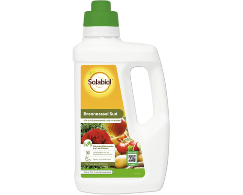Solabiol Brennnessel Sud für Pflanzen 1000 Milliliter Flasche