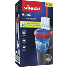 Vileda H2Pro Flachwischsystem mit zwei Tanksystem zur Trennung von sauberem und schmutzigem Wasser