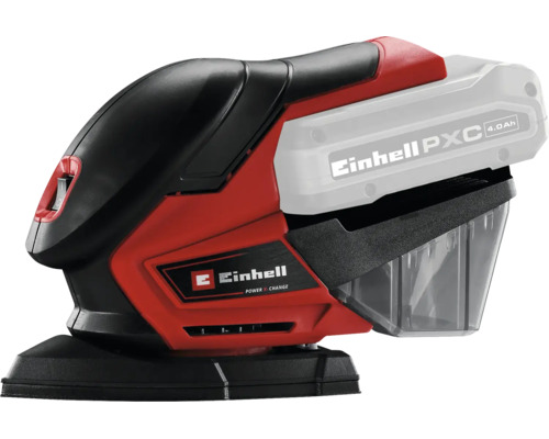 Einhell Akku Multischleifer mit Power X Change Akku und Staubfangbox zur Holzbearbeitung