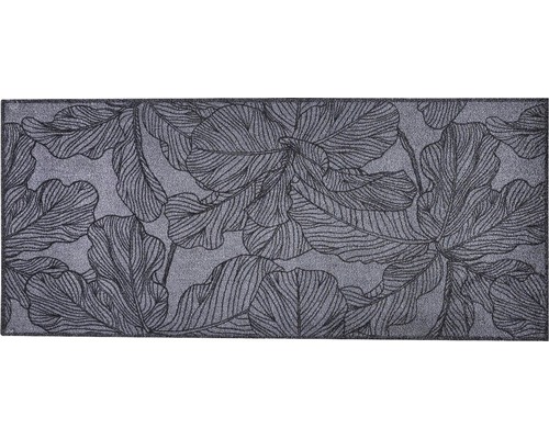 Schmutzfangläufer Universal floral anthrazit 67x150 cm