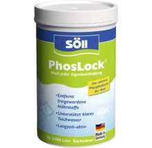 Söll PhosLock Phosphatbinder für Teichwasser in der Dose für 5000 Liter, entfernt Nährstoffe und sorgt für klares Wasser.