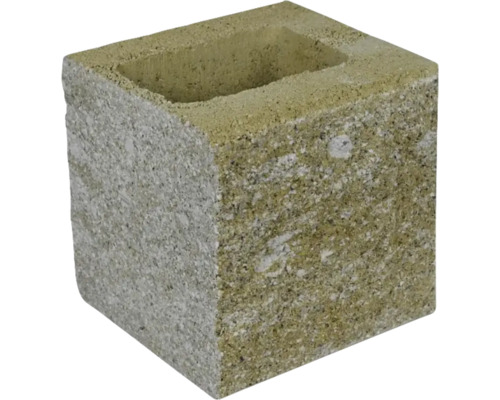 Quadratischer Mauerstein aus Beton für den Gartenbau