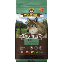 Wolfsblut Green Valley Adult Trockenfutter für Hunde mit Lamm Lachs und Kartoffeln 12,5 Kilogramm Beutel