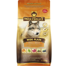 Wolfsblut Wide Plain Small Breed Hundefutter mit Pferdefleisch und Suesskartoffeln, getreidefrei, 2 Kilogramm Packung.