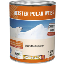 Eimer Meister Polar Weiss Innenfarbe 1 Liter für 6 bis 8 Quadratmeter Wandfarbe