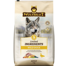Wolfsblut Hundetrockenfutter Wild Duck mit Ente, Obst und Gemüse, 9 Kilogramm Beutel