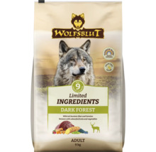 Wolfsblut Dark Forest Adult Hundefutter mit Wild, Obst und Gemüse, 9 Kilogramm Trockenfutter im Beutel