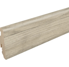 Sockelleiste mit Holzoptik Oberfläche zur dekorativen Wandverkleidung