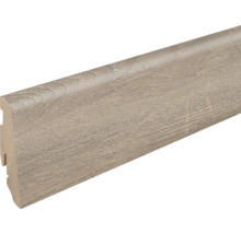 Sockelleiste mit Holzoptik Oberfläche als Wandabschluss für den Innenbereich