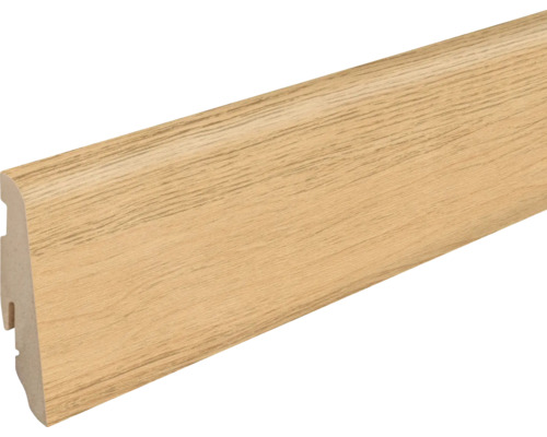 Sockelleiste mit Holzoptik Oberfläche zur Wandverkleidung