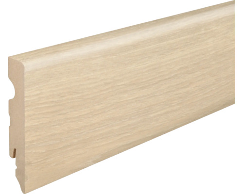 Fußleiste mit Holzoptik Oberfläche für Bodenbeläge